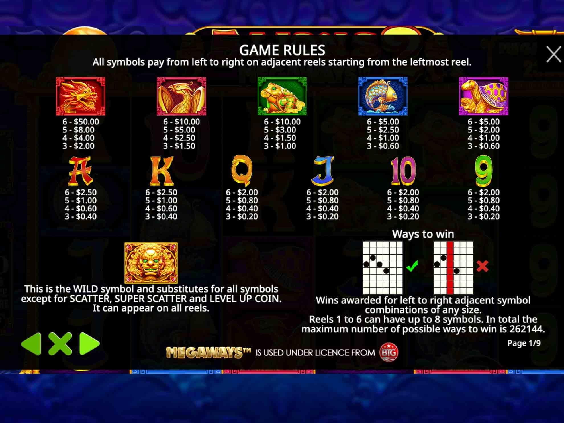images 5 Lions Megaways 2 Casino